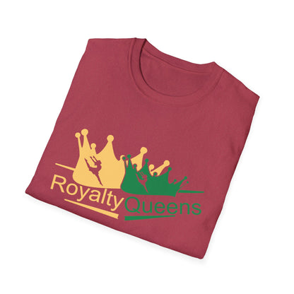 Royalty Queens Unisex Softstyle T-Shirt, Perfect for Birthdays, Celebrations, Gifts, Casual Wear, Fun Events