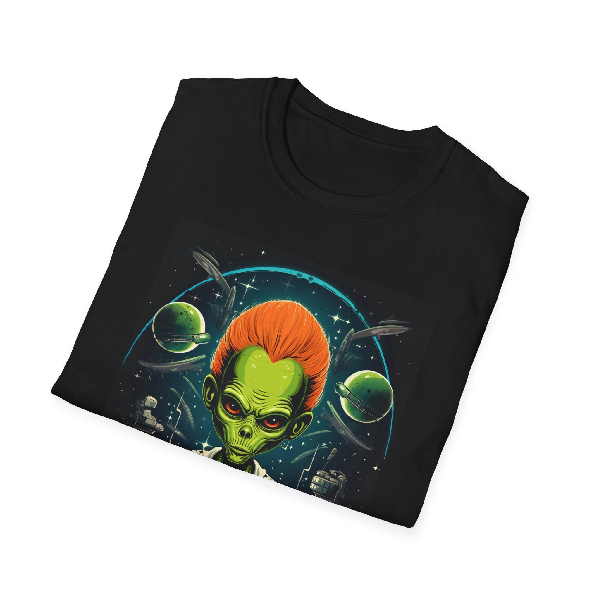 Alien Galaxy Unisex T-Shirt - Cosmic Art Design