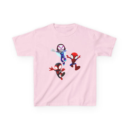 Kids Spider-Man Adventure Tee - Fun and Cozy Cotton T-Shirt for Young Superhero Fans