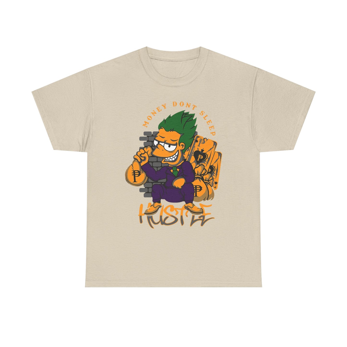 Hustle Money Don't Sleep Unisex Heavy Cotton Tee