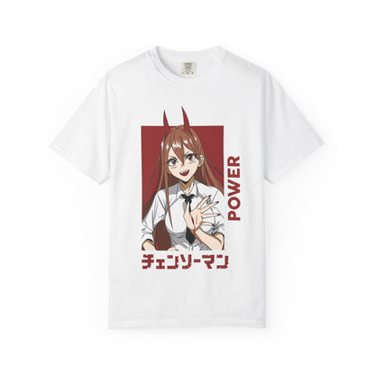 Anime Power T-Shirt, Trendy Unisex Tee, Cool Graphic Tee, Gift for Anime Fans, Anime Merchandise, Casual Wear