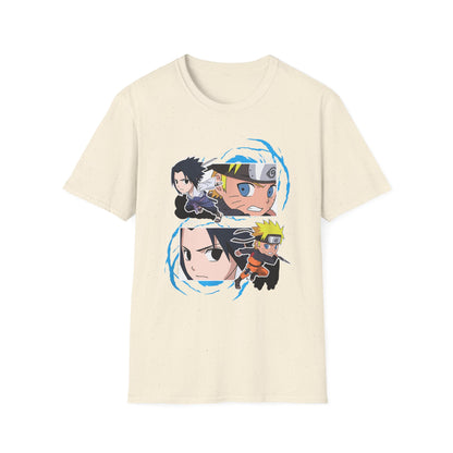 Anime naruto Adventure Unisex Softstyle T-Shirt - Naruto Characters Design