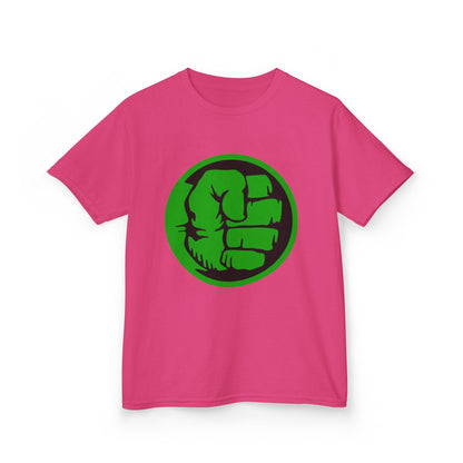 Kids Heavy Cotton™ Tee Featuring Bold Fist Graphic, Fun for Kids, Stylish T-Shirt, Unique Gift for Boys, Playwear, Birthday Gift, [...]