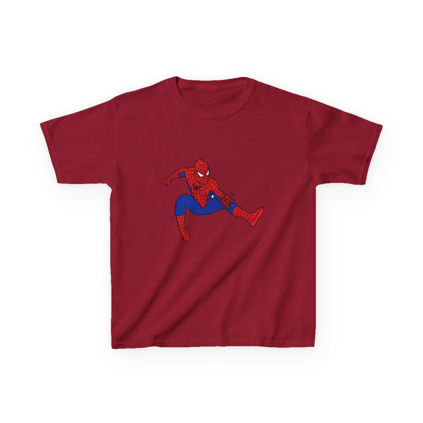 Kids Spiderman Tee, Fun Kids T-Shirt, Superhero Cotton Shirt, Birthday Gift, Kids Party Wear