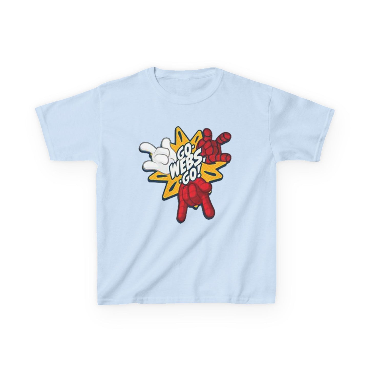 Kids Superhero Graphic Tee - Go Webs Go!