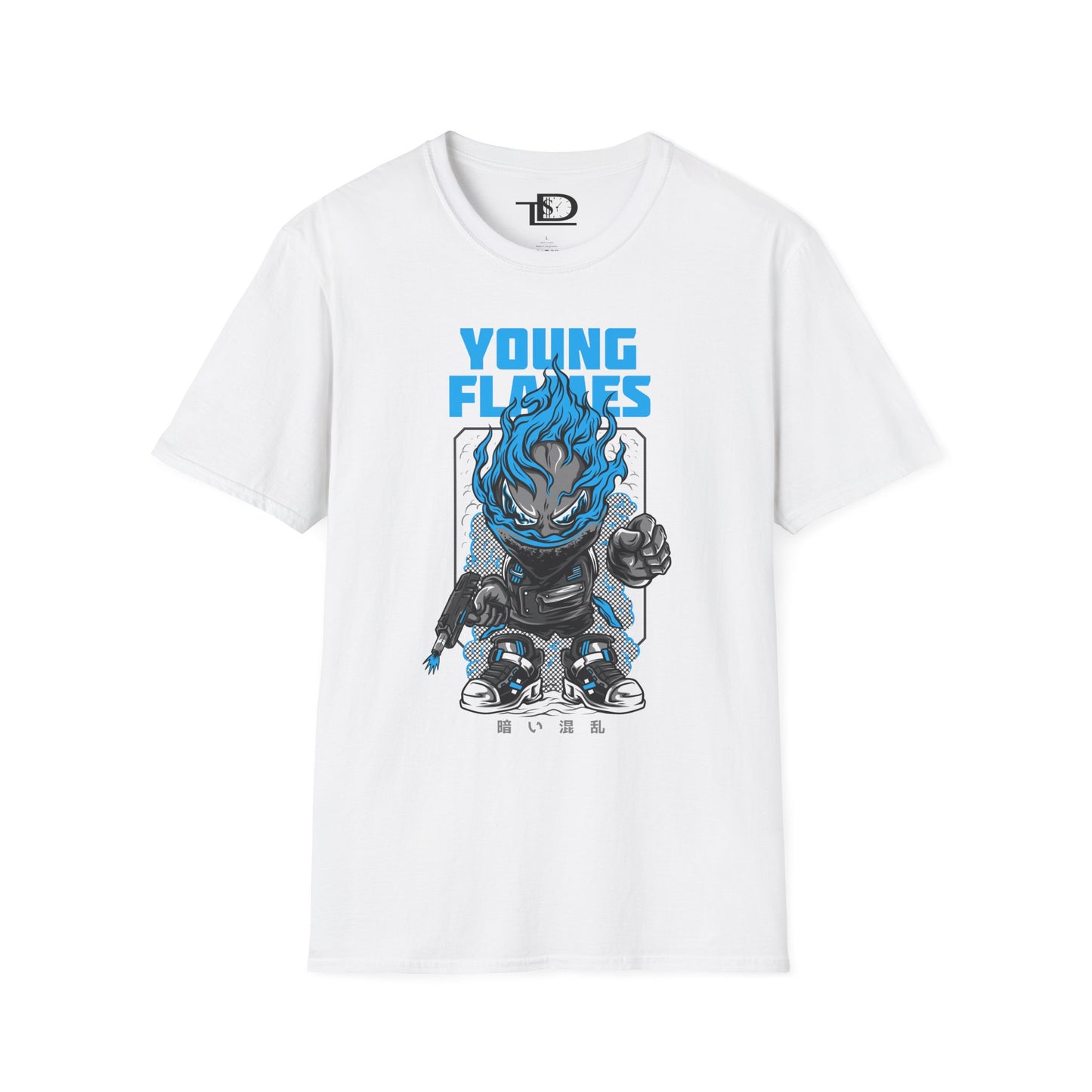 Bold Graphic Tee for Young Rebels | Unisex Softstyle T-Shirt | Streetwear Fashion | Gift for Teens | Festival or Everyday Wear