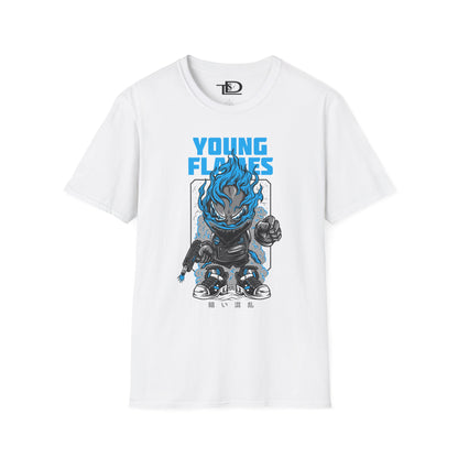 Bold Graphic Tee for Young Rebels | Unisex Softstyle T-Shirt | Streetwear Fashion | Gift for Teens | Festival or Everyday Wear