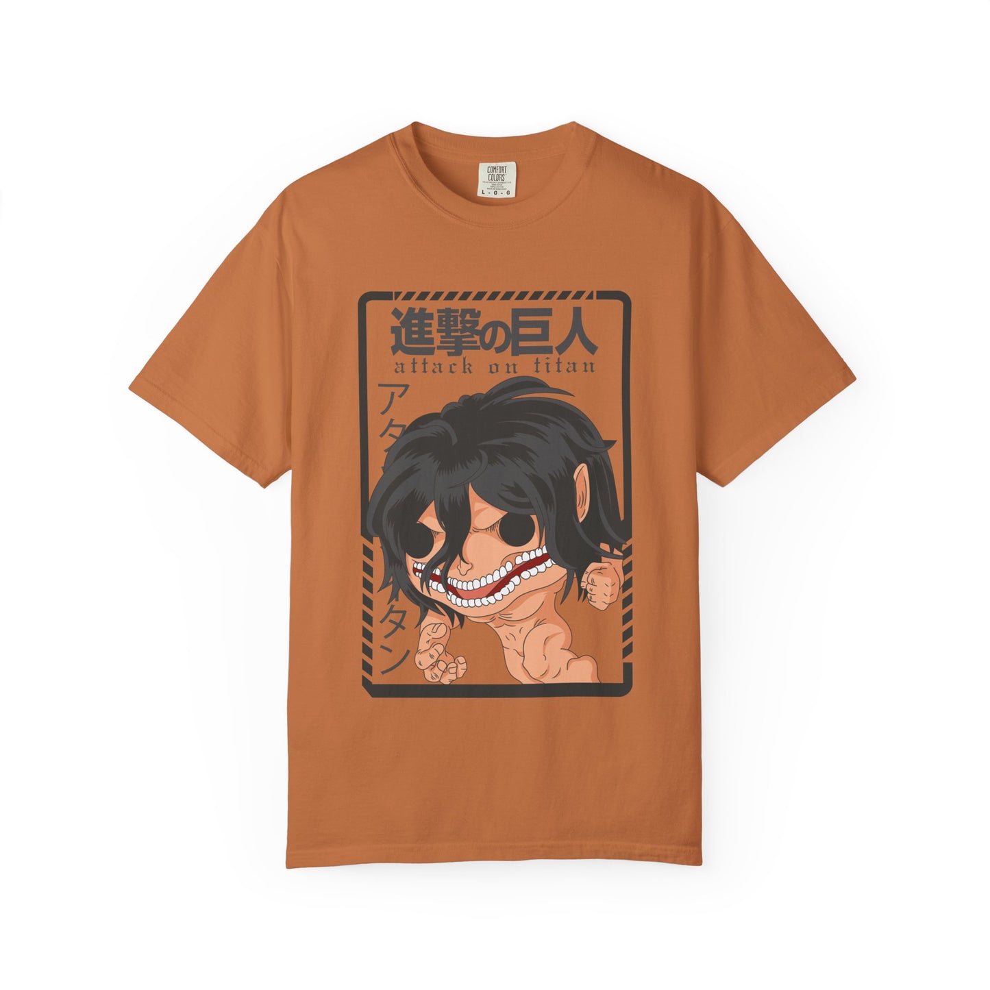 Anime Graphic T-Shirt, Attack on Titan Tee, Unisex Casual Shirt, Gift for Anime Fans, Streetwear Style
