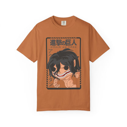 Anime Graphic T-Shirt, Attack on Titan Tee, Unisex Casual Shirt, Gift for Anime Fans, Streetwear Style