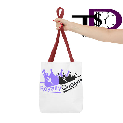 Royalty Queens Tote Bag, Stylish Shopping Tote, Gift for Queens, Dance Enthusiast Bag, Birthday Tote, AOP Design
