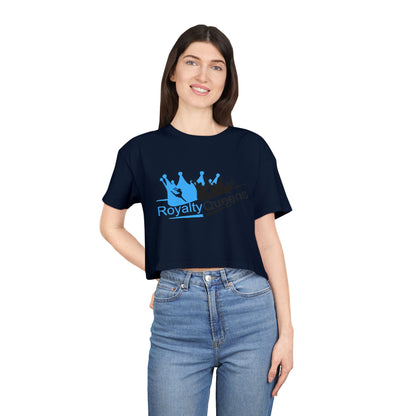 Royalty Queens Women's Crop Tee - Empowering Fashion for Queens, Perfect for Casual Wear, Gifts, Birthdays, and Celebrations