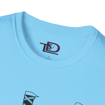 Cool Graphic Unisex T-Shirt with Edgy Knife Design