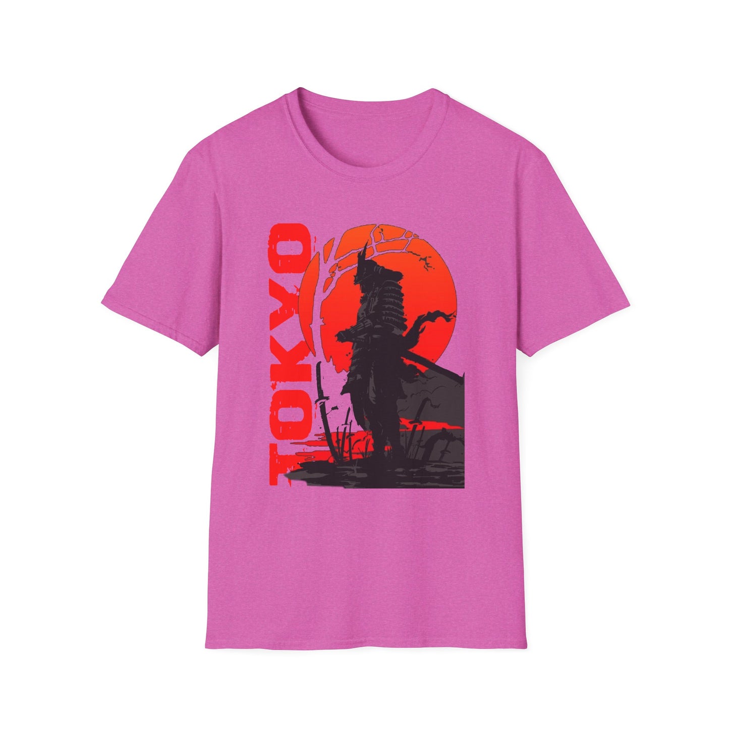 Tokyo Graphic Unisex Softstyle T-Shirt - Edgy Streetwear Style