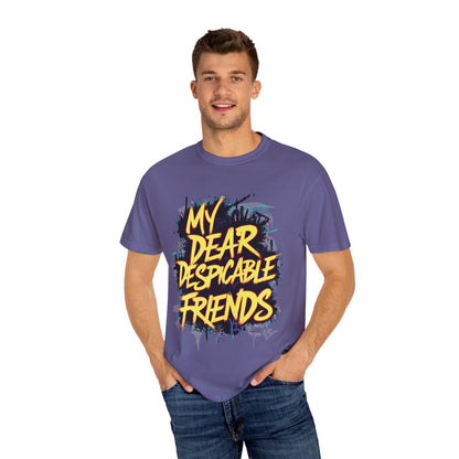 Despicable Friends Graphic Tee, Unisex T-Shirt, Casual Wear, Gift for Friends, Fun Statement Shirt, Graphic Tee for Fans