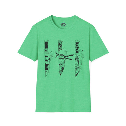 Cool Graphic Unisex T-Shirt with Edgy Knife Design