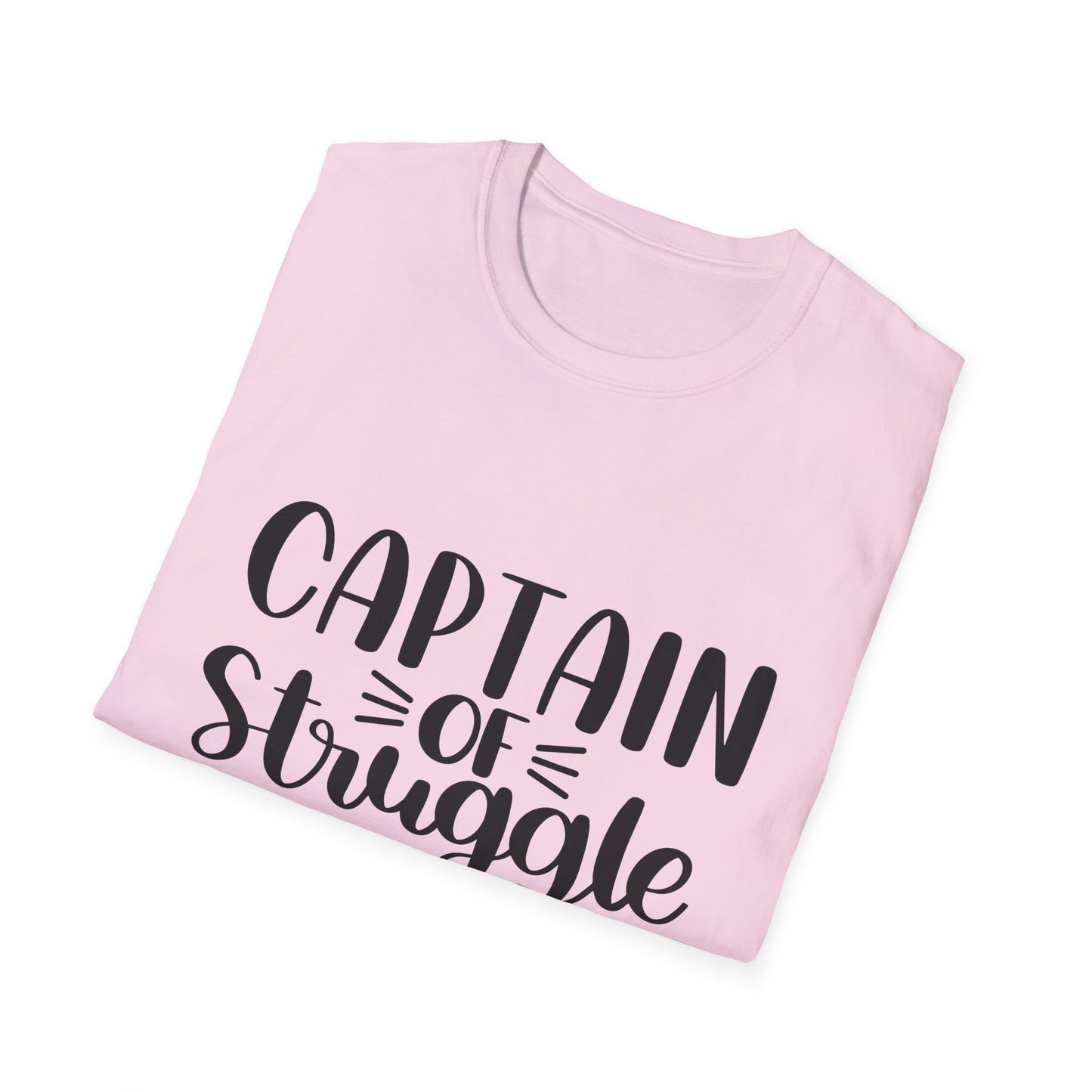 Captain of the Struggle Bus Unisex Softstyle T-Shirt
