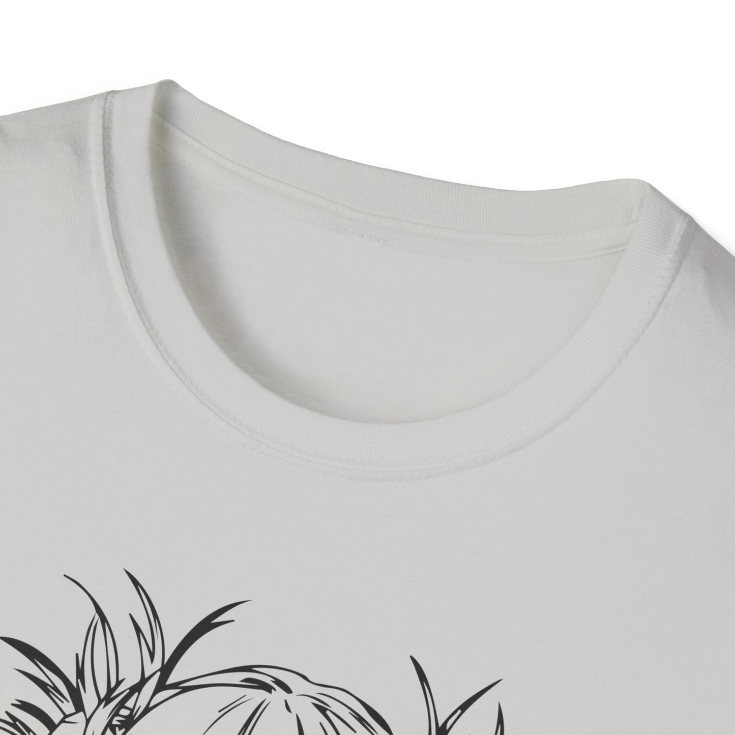 Cute Anime Character Unisex Softstyle T-Shirt - Perfect for Fans and Casual Wear