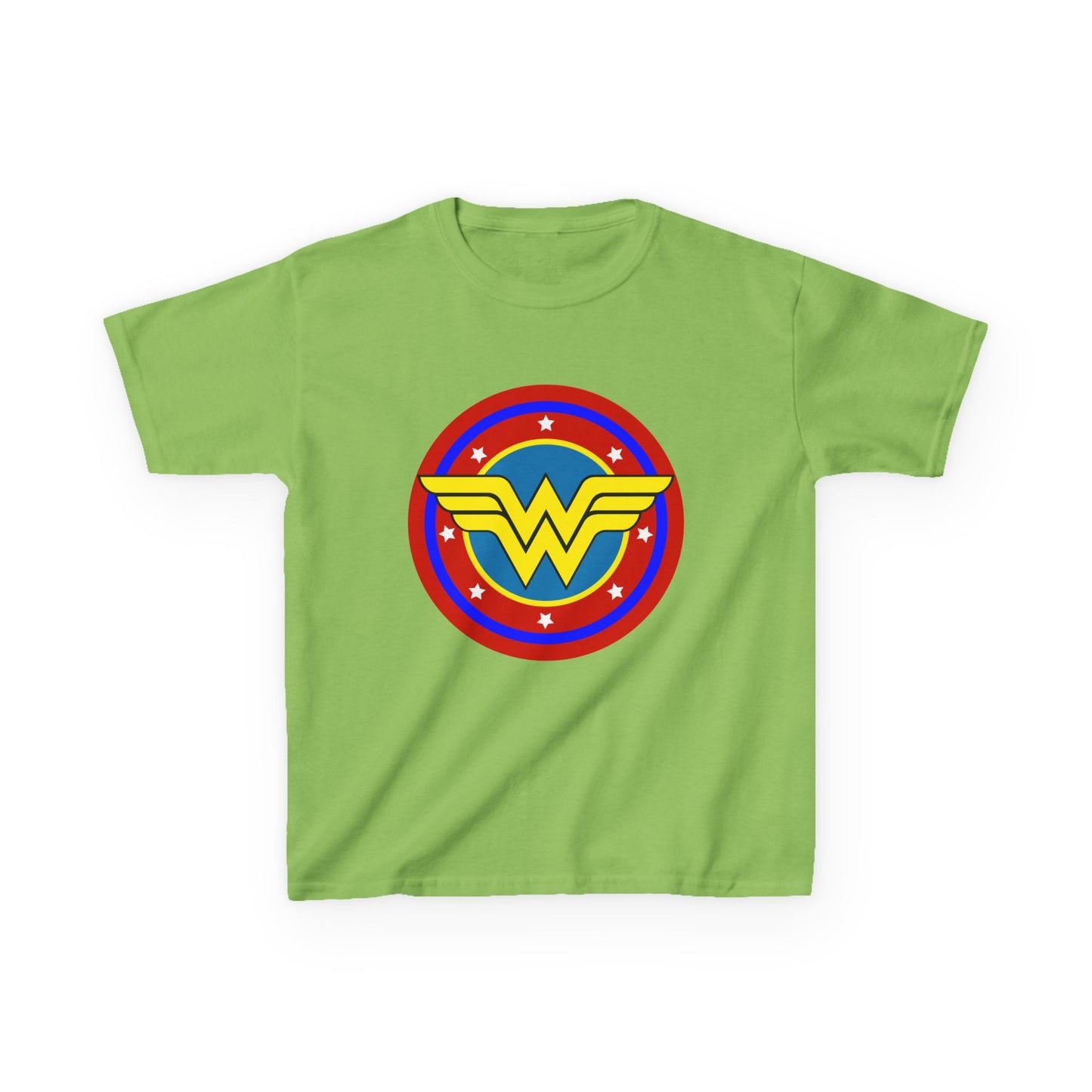 Wonder Woman Kids Tee, Superhero Shirt, Birthday Gift, Comic Book Apparel, Children's Clothing, Cartoon T-Shirt, Movie Merchandise