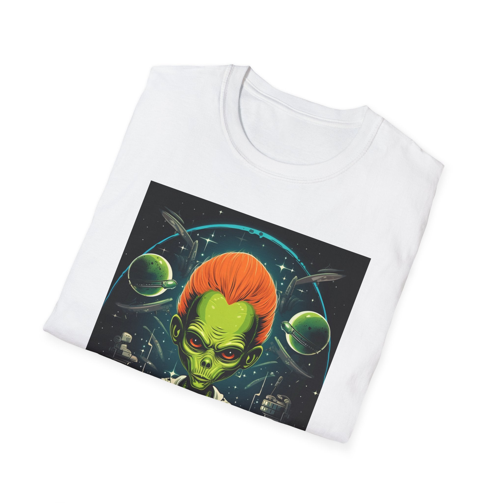 Alien Galaxy Unisex T-Shirt - Cosmic Art Design
