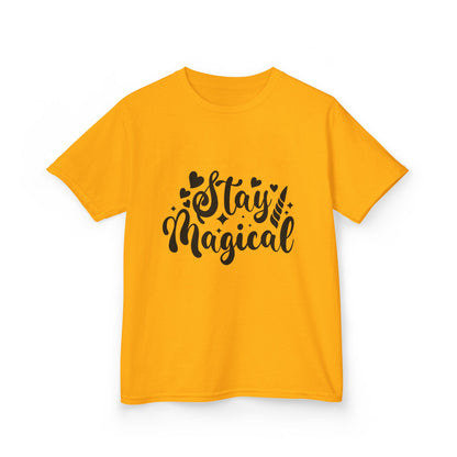 Stay Magical Kids Heavy Cotton™ Tee - Playful & Fun T-Shirt for Young Dreamers