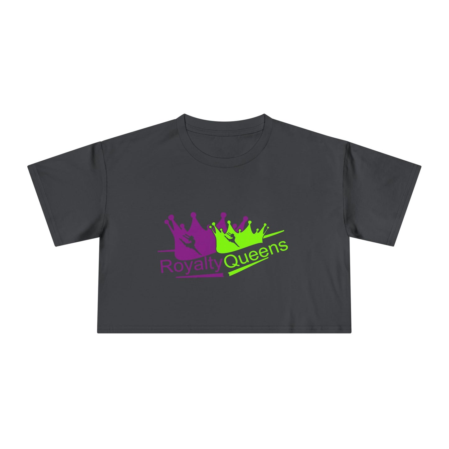 Royalty Queens Graphic Women's Crop Tee, Trendy Top, Gift for Her, Summer Outfit, Casual Wear, Birthday Gift