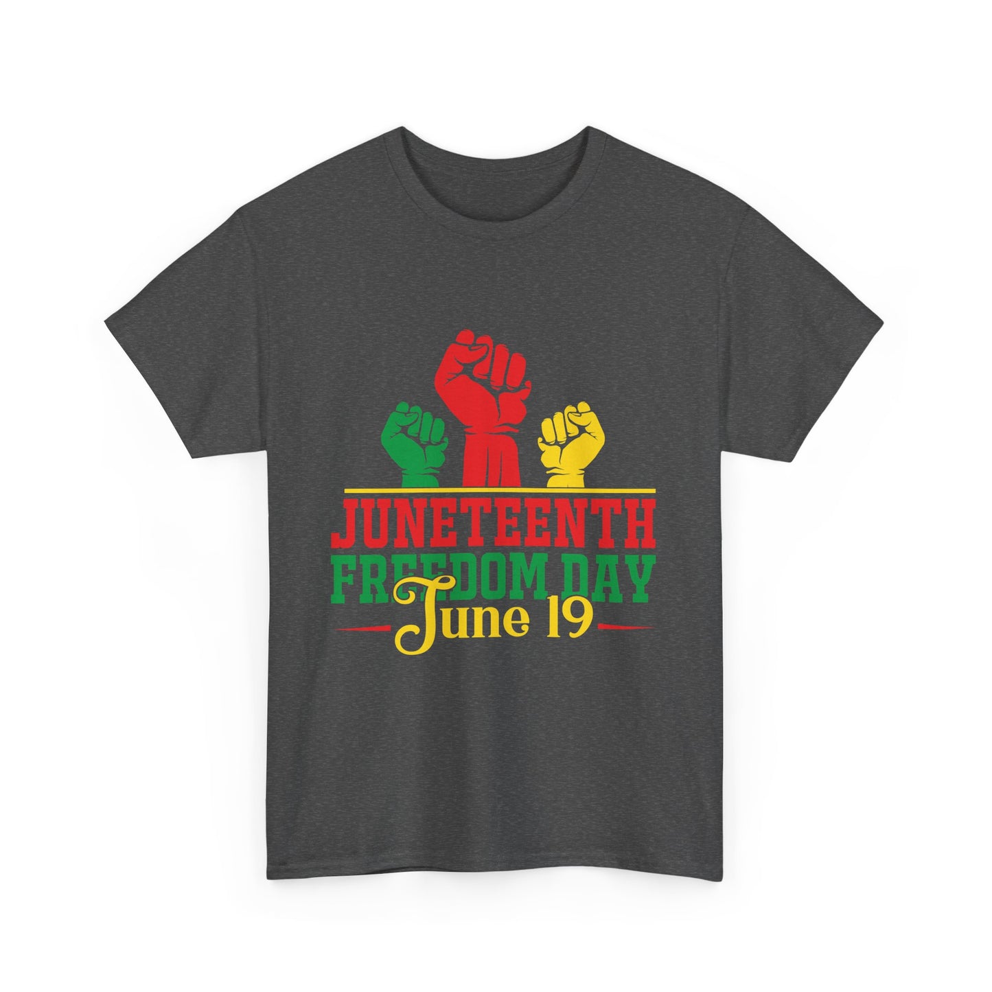 Juneteenth Freedom Day Tee | Unisex Cotton T-Shirt for Celebrating Emancipation, Black History Month, Racial Justice, Equality