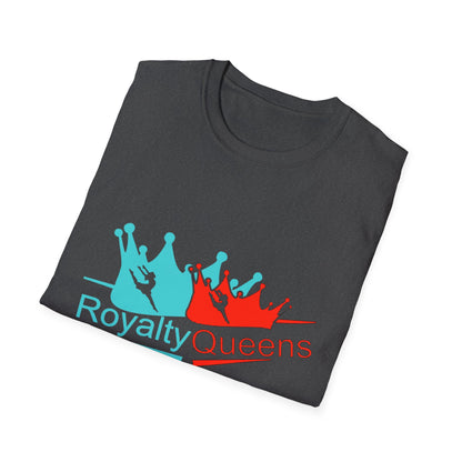 Royalty Queens Unisex Softstyle T-Shirt - Empowering Graphic Tee for Celebrations and Everyday Wear