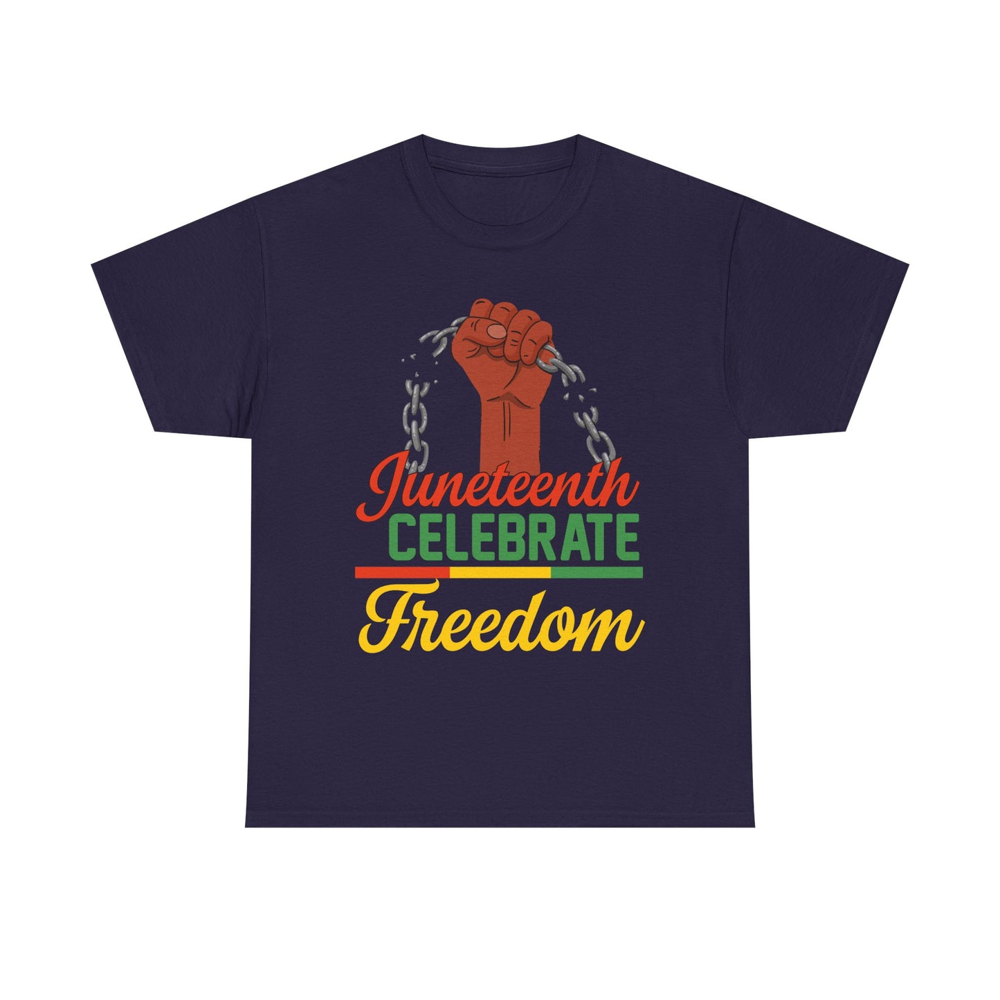 Juneteenth Freedom Tee, Celebrate Freedom Shirt, Unisex Cotton T-Shirt, Black History Month Apparel, Equality and Justice Top