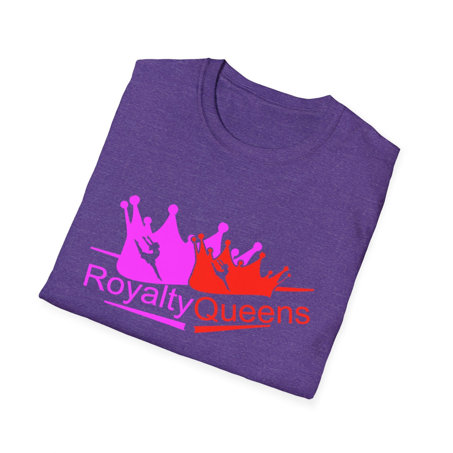 Royalty Queens T-Shirt - Celebrate Your Inner Queen, Unisex Softstyle Tee, Ideal for Birthdays, Pride Events, Feminist Gatherings, [...]