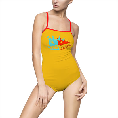 Vibrant Women's One-Piece Swimsuit - Fun and Stylish, Perfect for Beach Days, Vacations, Pool Parties, Summer Fun, Swimwear