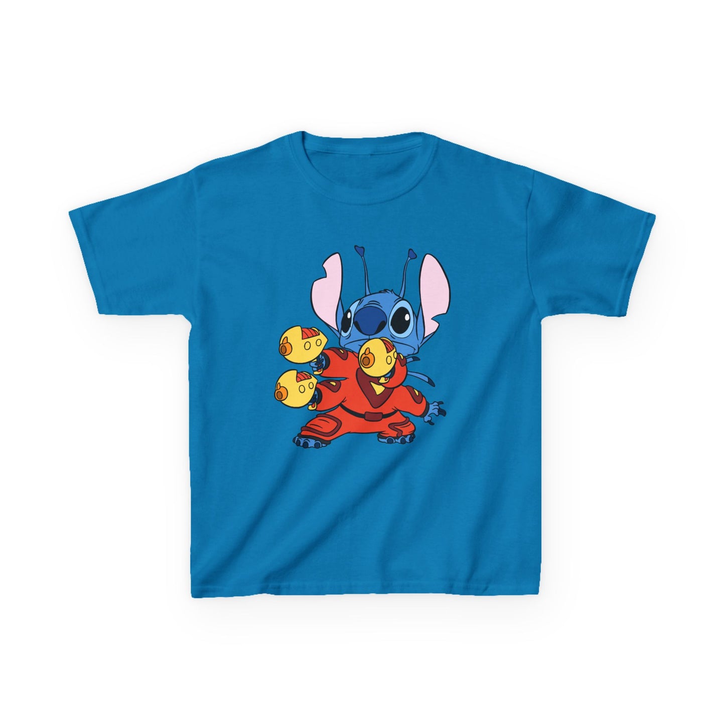 Colorful Kids Tee with Fun Cartoon Design
