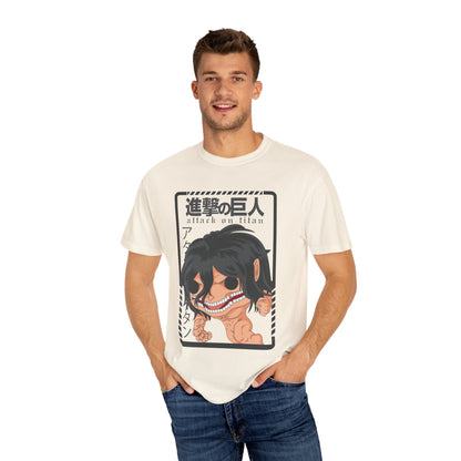 Anime Graphic T-Shirt, Attack on Titan Tee, Unisex Casual Shirt, Gift for Anime Fans, Streetwear Style