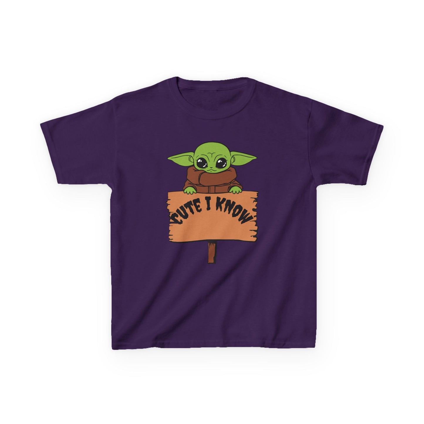 Cute Baby Alien Kids Tee - "Cute I Know" Design for Trendy Kids