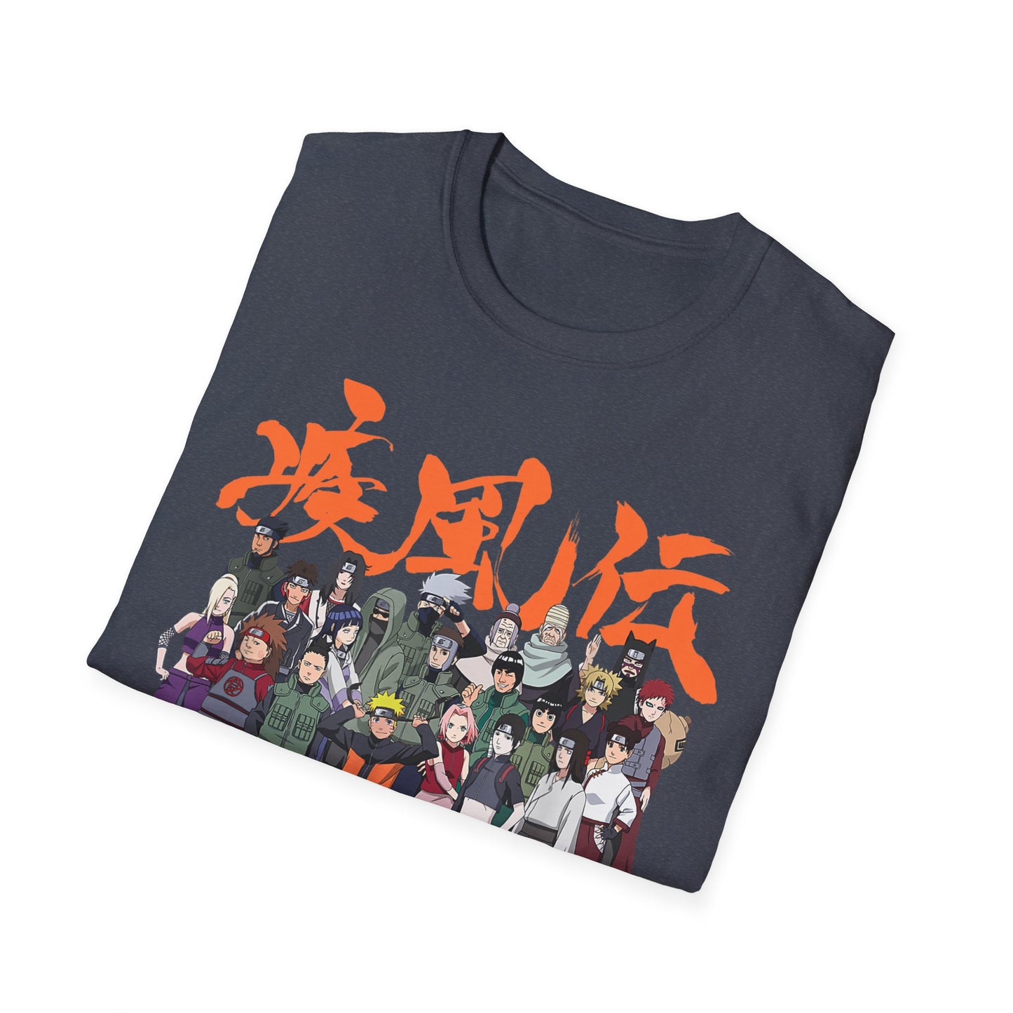 Anime-Inspired Unisex Softstyle T-Shirt - Perfect for Fans of Adventure and Friendship