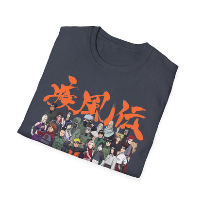 Anime-Inspired Unisex Softstyle T-Shirt - Perfect for Fans of Adventure and Friendship