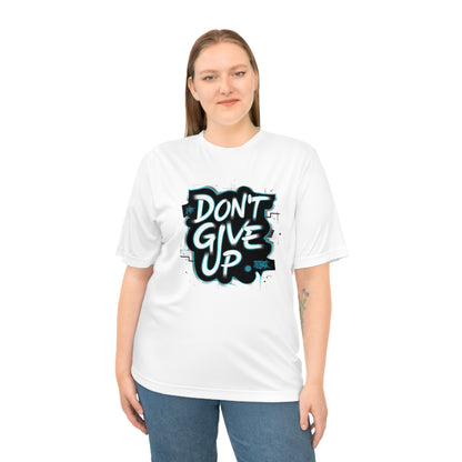 Motivational Graphic T-shirt - Unisex Sport Tee with 'Don't Give Up' Design, Fitness Wear, Gym Shirt, Inspirational Clothing, Workout [...]