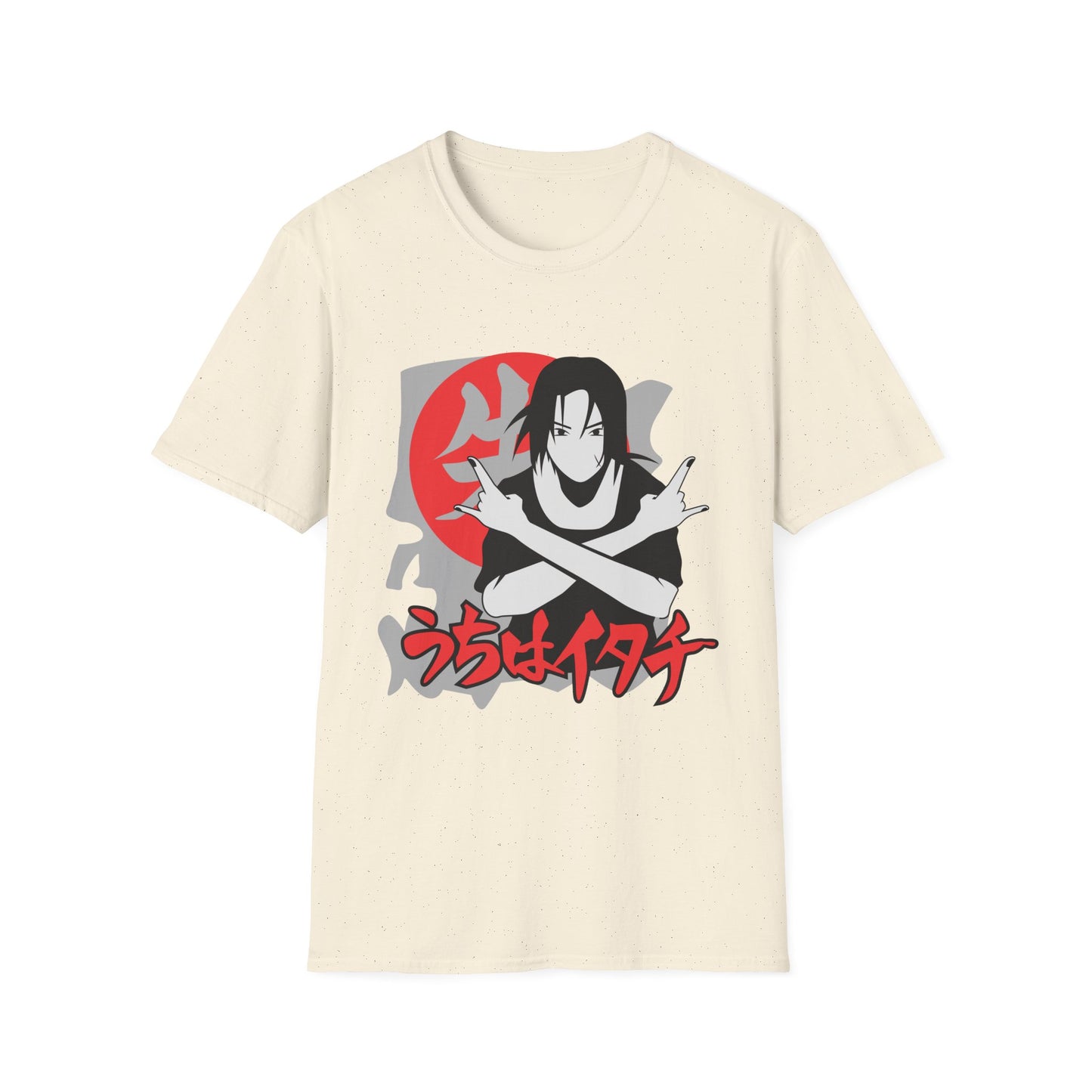 Unisex Softstyle Anime T-Shirt - Iconic Itachi Design
