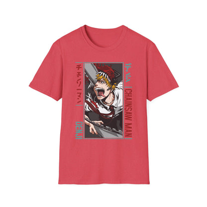 Chainsaw Man Unisex T-Shirt | Manga Fan Merchandise, Anime Apparel, Casual Wear, Gift for Geeks, Graphic Tee