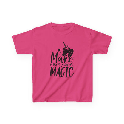 Kids Unicorn Magic Tee - 'Make Your Own Magic' Cotton Shirt