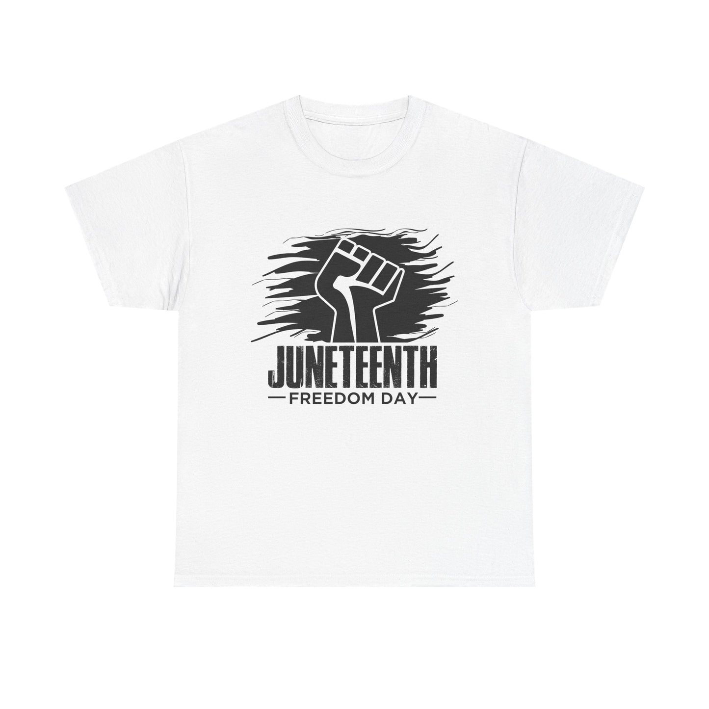 Juneteenth Freedom Day Tee, Unisex Heavy Cotton, Black Power Graphic Shirt, Everyday Wear, Freedom Celebration Apparel, Juneteenth Gift