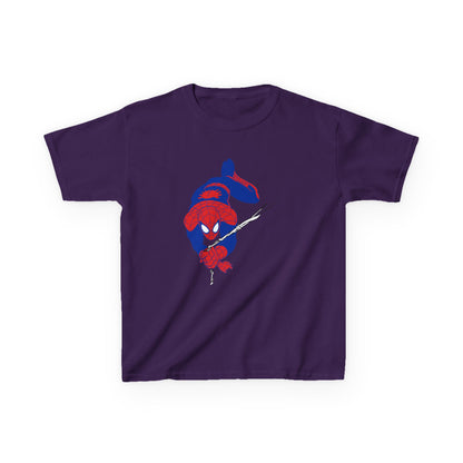Kids Spider Hero Tee, Superhero Kids Shirt, Fun Cotton Tee, Birthday Gift Tee, Children's T-Shirt, Playful Kids Apparel