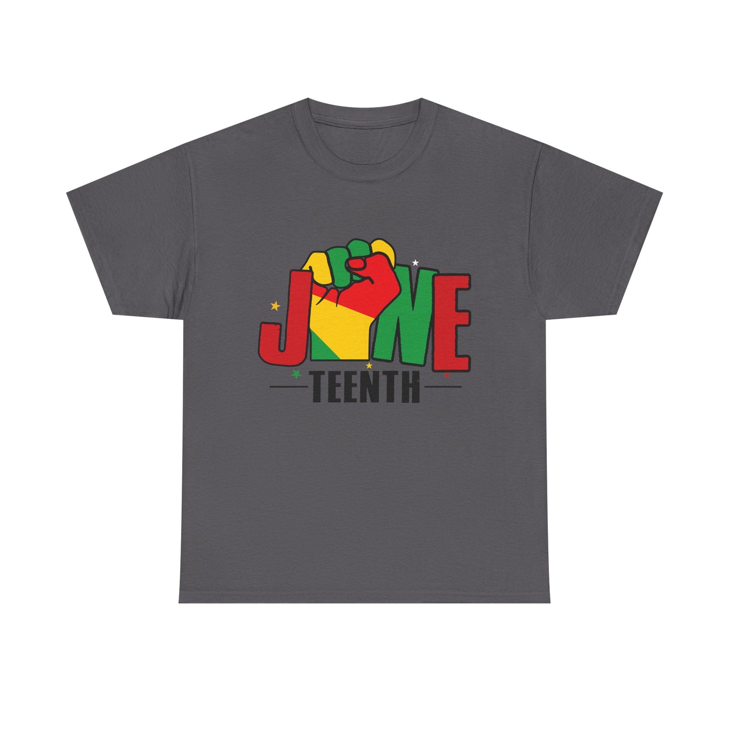 Juneteenth Unisex Heavy Cotton Tee, Celebration Shirt, Black History Apparel, Event T-Shirt, Commemorative Tee, Everyday Wear
