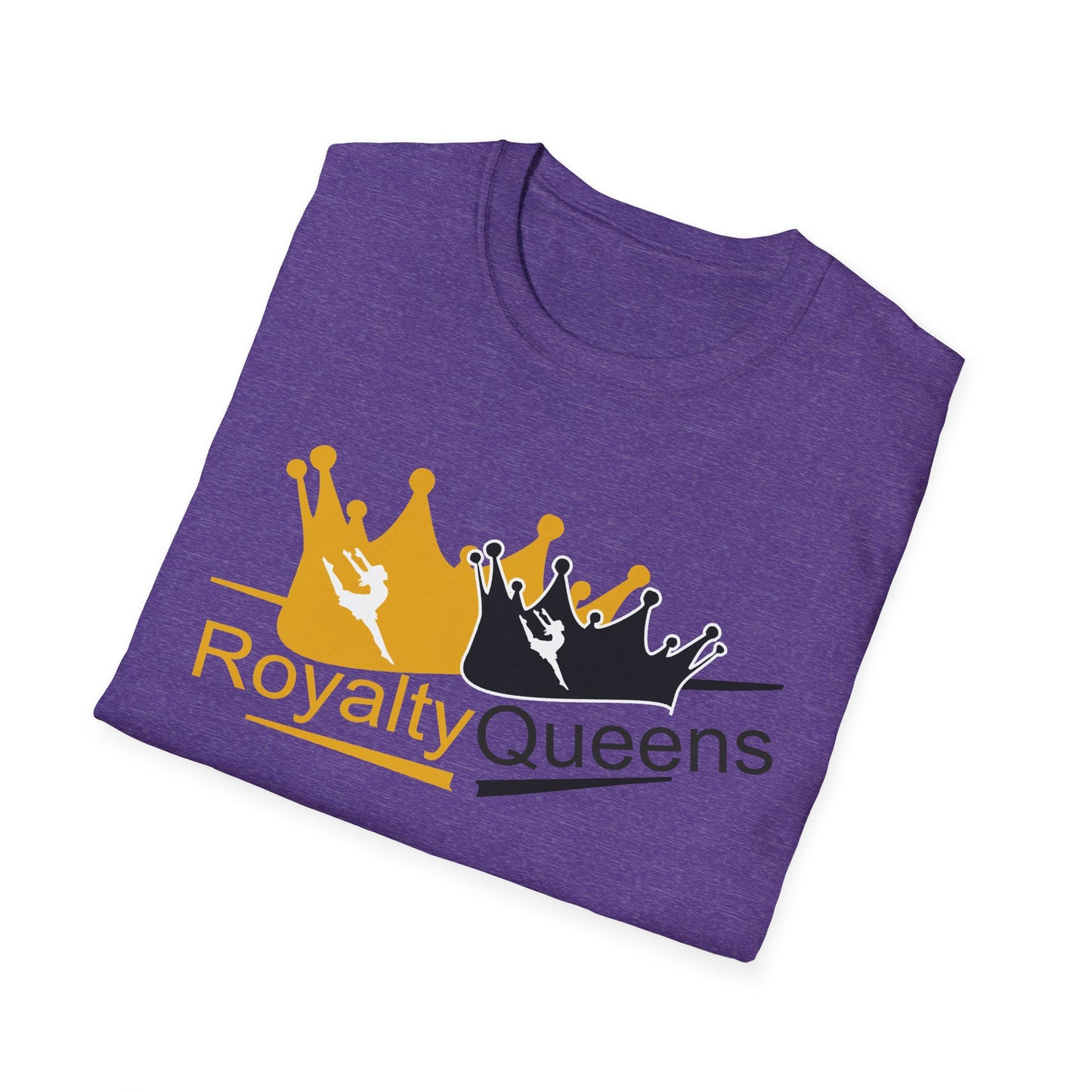 Royalty Queens T-Shirt, Unisex Softstyle Tee, Perfect for Gifts, Birthday Celebrations, Casual Wear, Empowerment Fashion, Unique Style