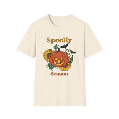 Spooky Season Unisex T-Shirt, Halloween Shirt, Pumpkin Tee, Fall Clothing, Festive Apparel