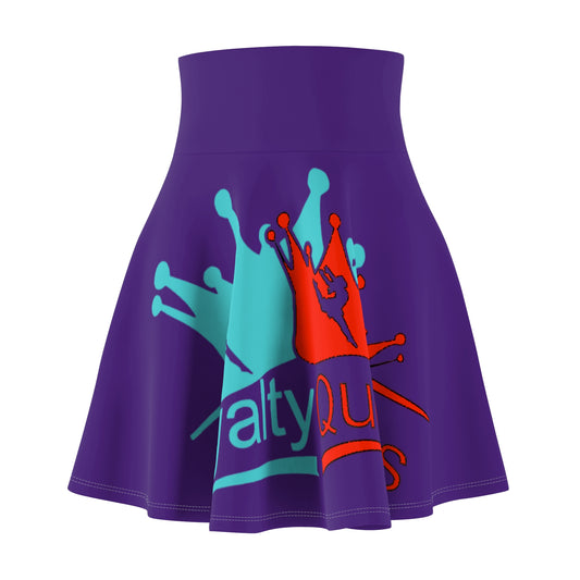 Royalty Graphic Women’s Skater Skirt - Fun & Stylish Fashion for Celebrations