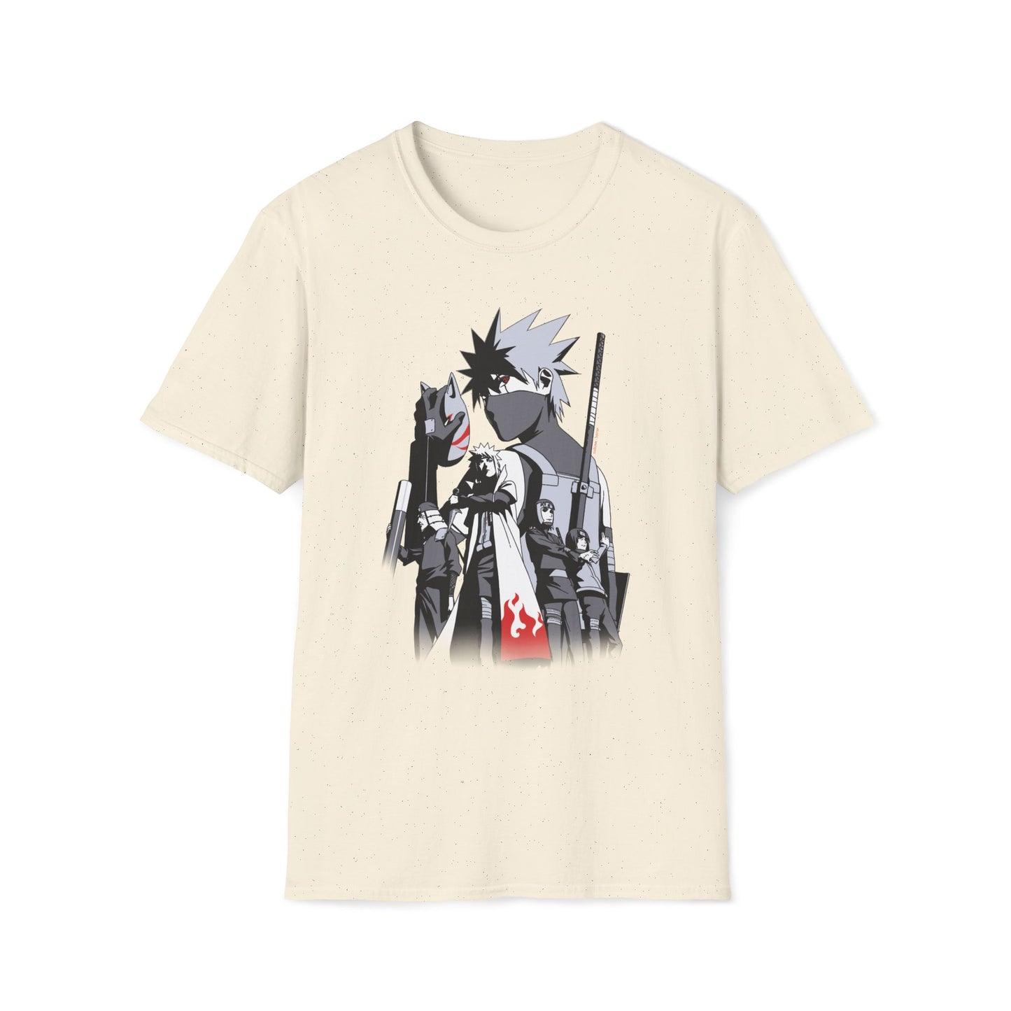 Anime Naurto Inspired Unisex Softstyle T-Shirt - Bold Graphic Design