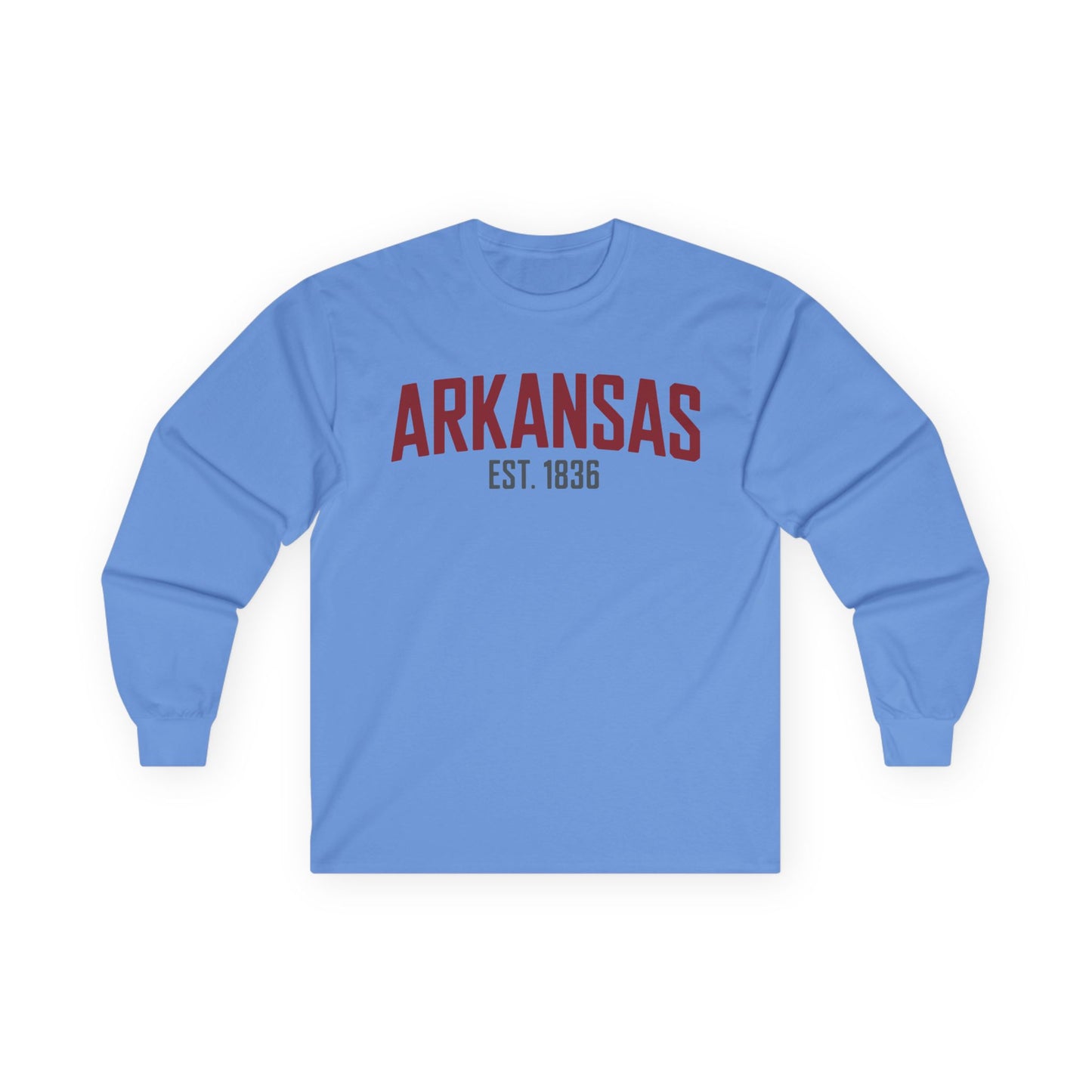 Arkansas Est. 1836 Long Sleeve Tee