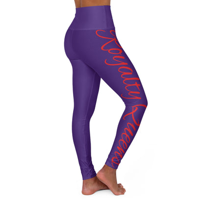 Royalty Queens High Waisted Yoga Leggings - Empower Your Fitness Style