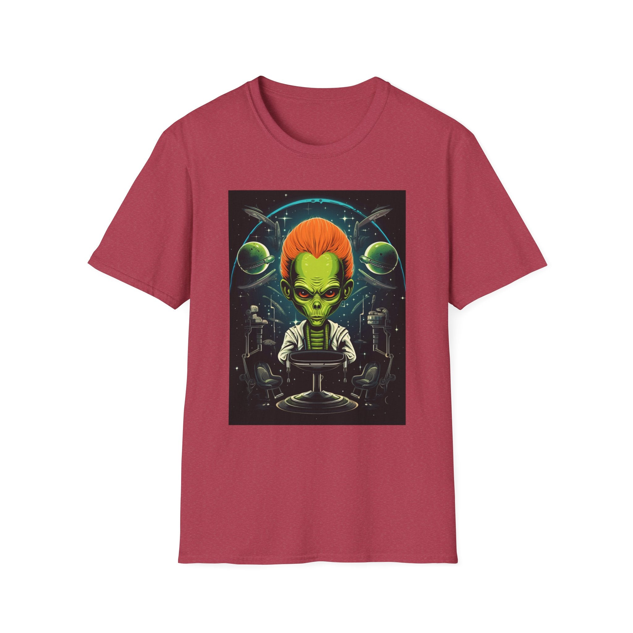 Alien Galaxy Unisex T-Shirt - Cosmic Art Design