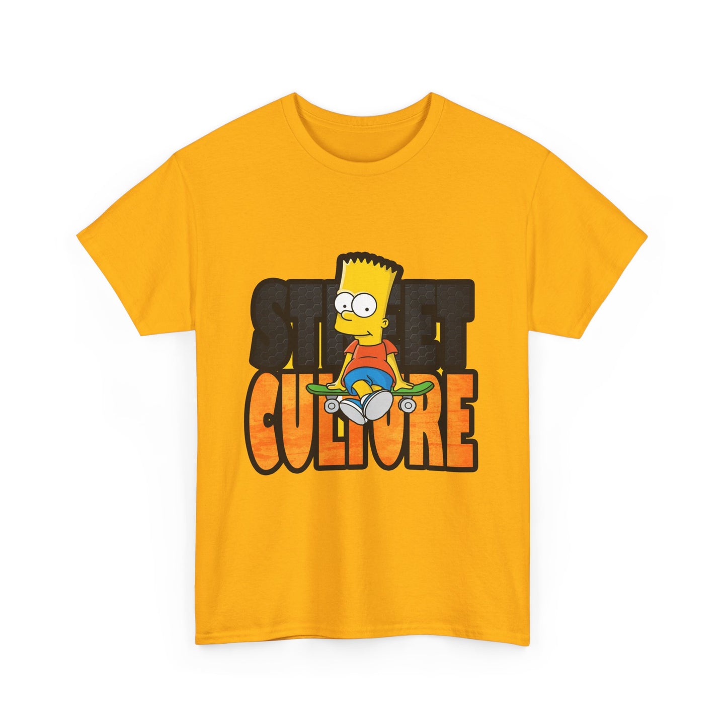 Retro Bart Simpson Unisex Heavy Cotton Tee - Street Culture Vibe